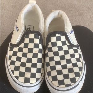 Kids (girls) size 11 classic vans.